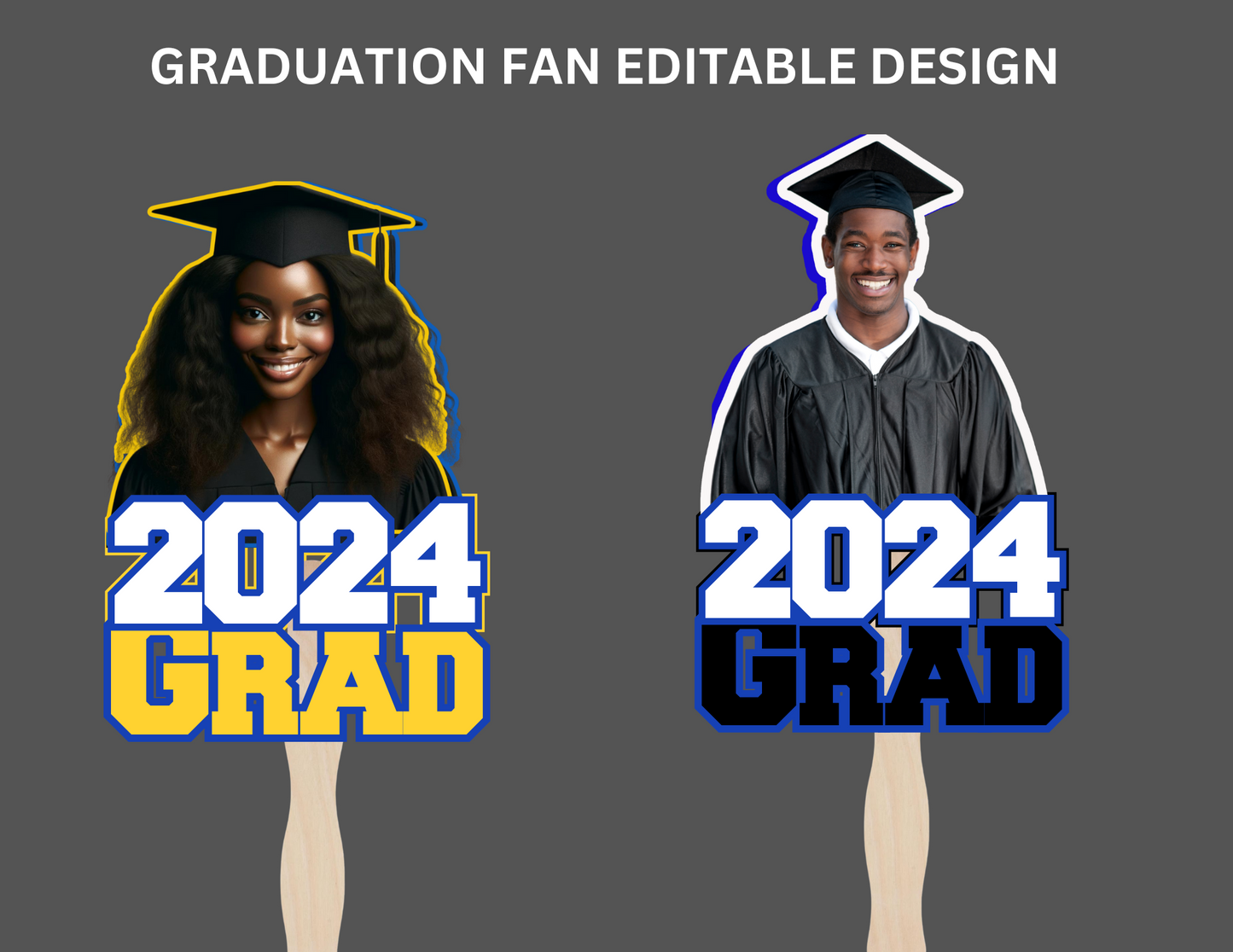 Graduation Editable Digital Product Kit for Canva