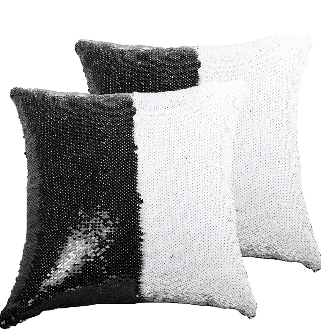 Sequin Sublimation Pillow Covers Blank