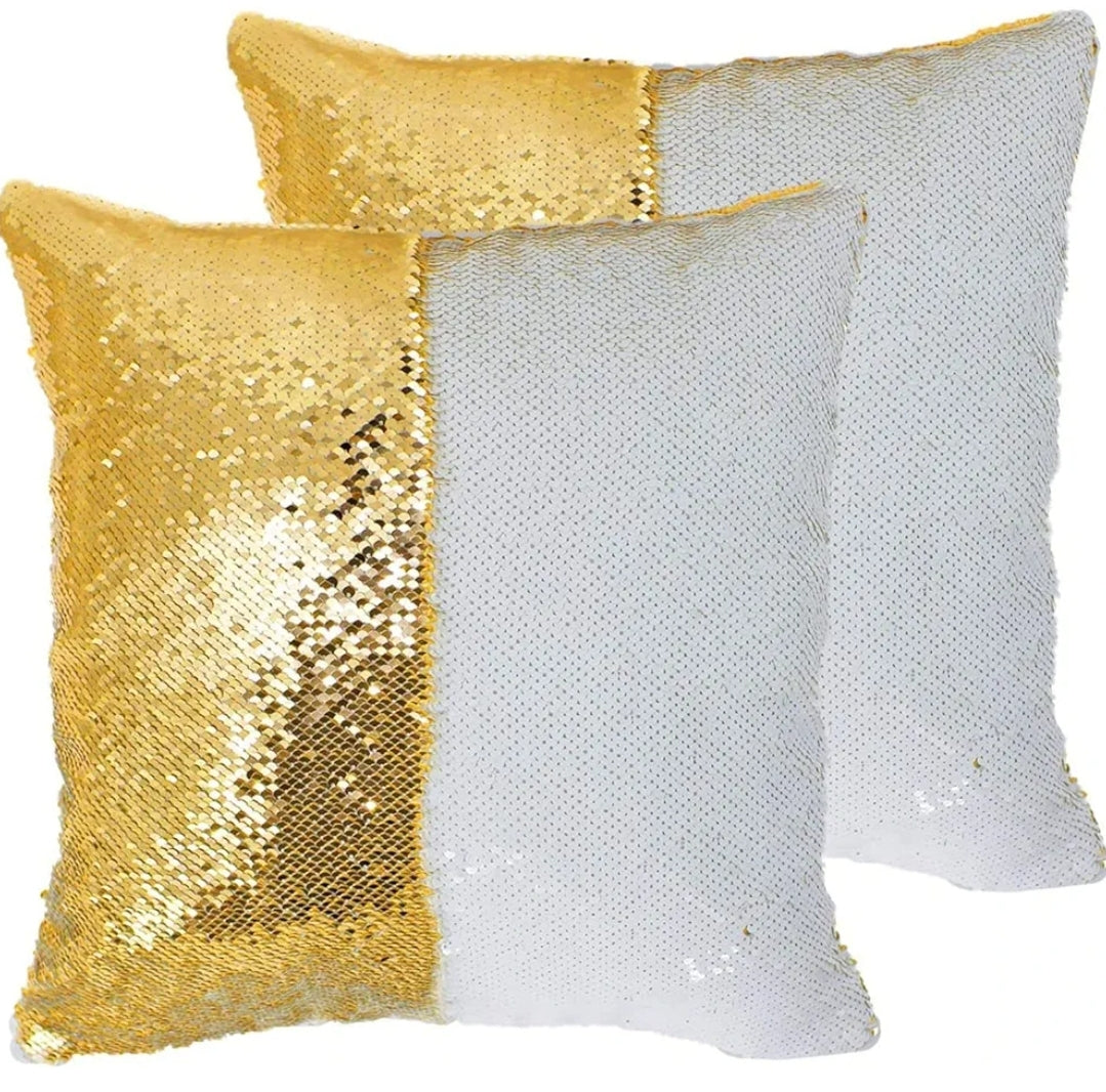 Sequin Sublimation Pillow Covers Blank