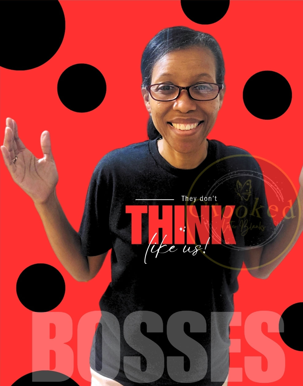 They Don't Think Like Us! Design PNG