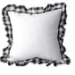 Buffalo Plaid Rim Sublimation Pillow Case - Crooked Letter Sublimation Blanks