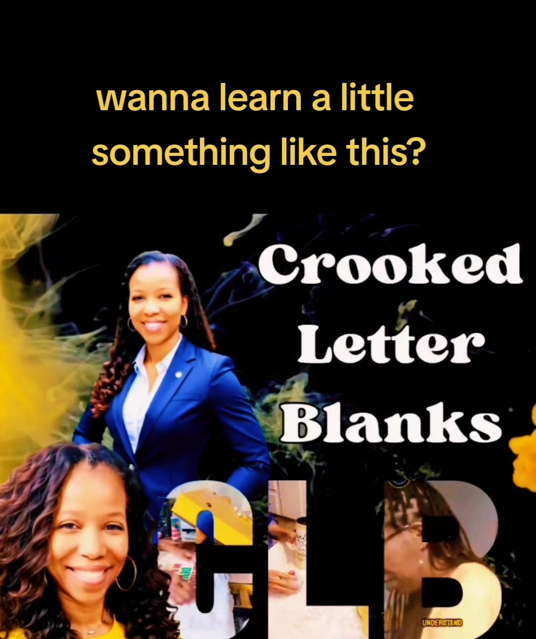 Canva Interactive Video Flyer - Crooked Letter Sublimation Blanks