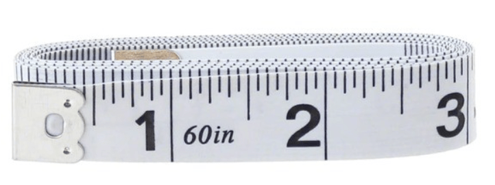 Flexible Tape Measure - Crooked Letter Sublimation Blanks