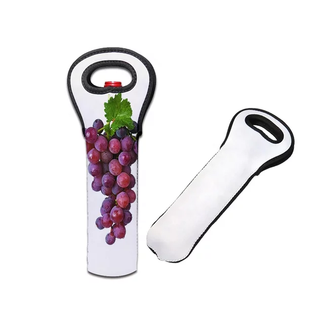 Sublimation Neoprene Wine Tote Bag