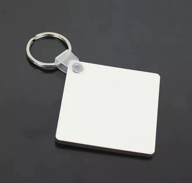 Sublimation Square Keychains