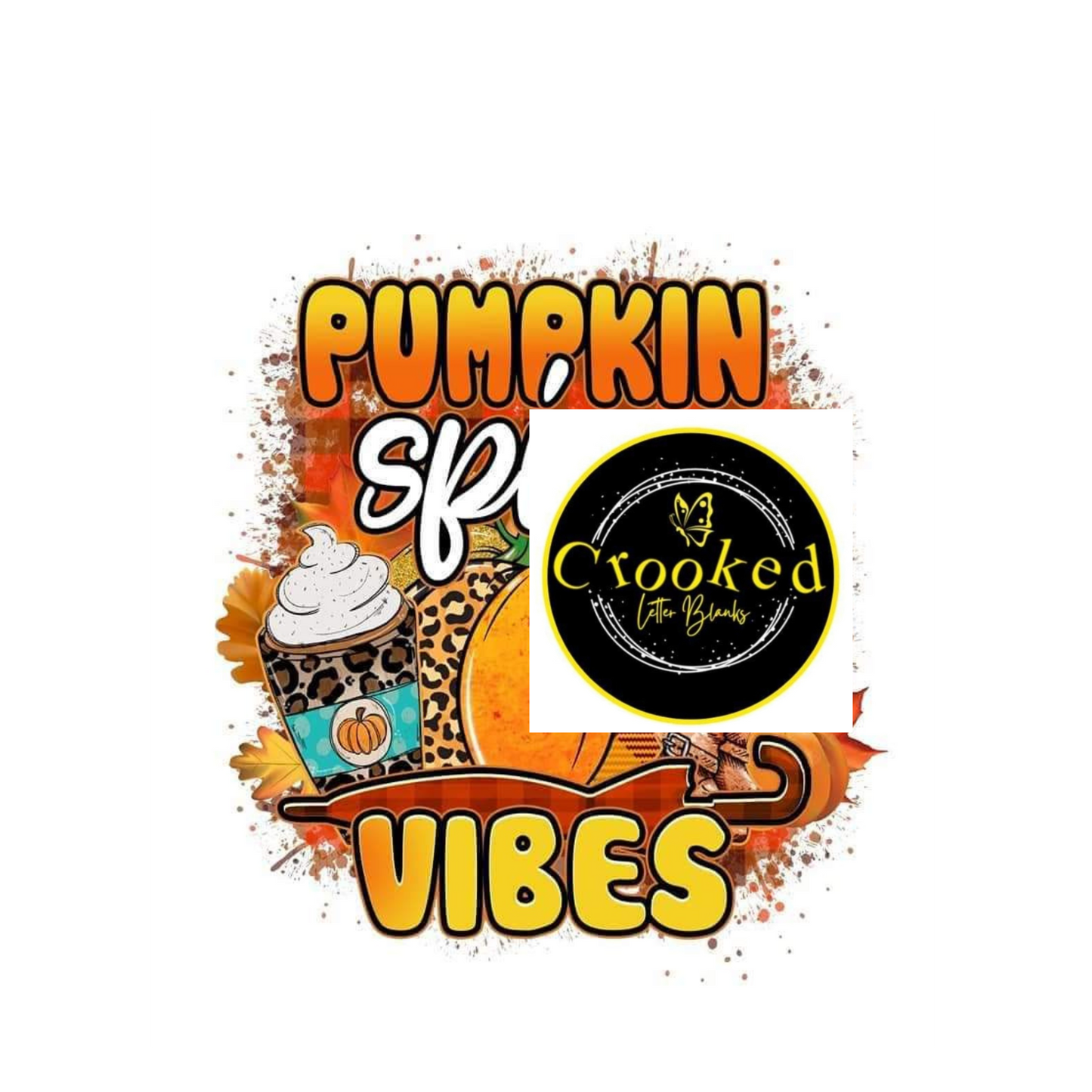 Pumpkin Spice Vibes PNG